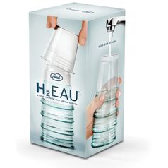 Графин со стаканом H2EAU