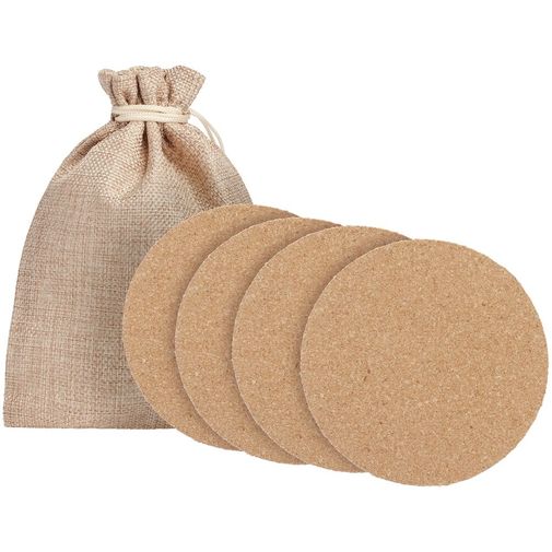 Набор из 4 костеров Suberic (Круг) Набор из 4 костеров Suberic (Круг)