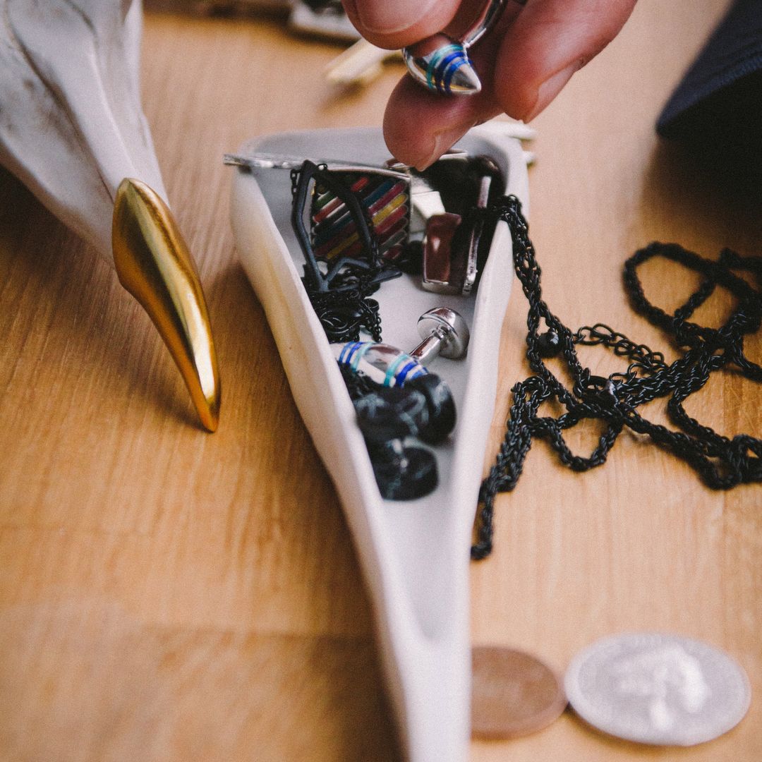 Шкатулка для украшений Bird Skull Шкатулка для украшений Bird Skull