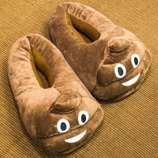 Тапочки Emoji Какашка Тапочки Emoji Какашка