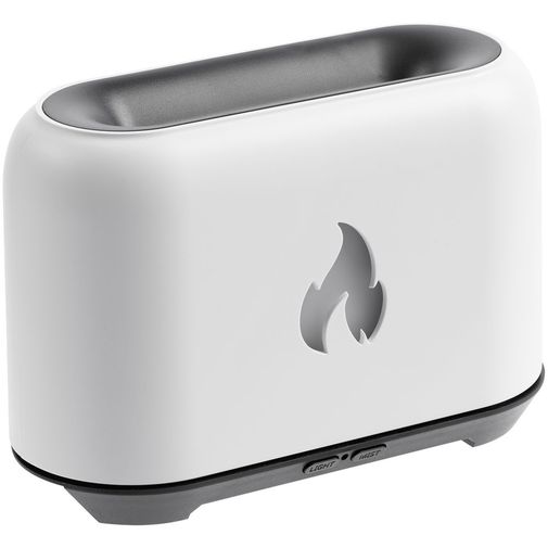 Увлажнитель-ароматизатор Fire Flick с имитацией пламени (Белый) Увлажнитель-ароматизатор Fire Flick с имитацией пламени (Белый)