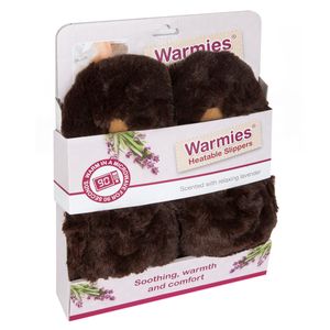 Тапочки-грелки (темно-коричневые) Тапочки-грелки (темно-коричневые)