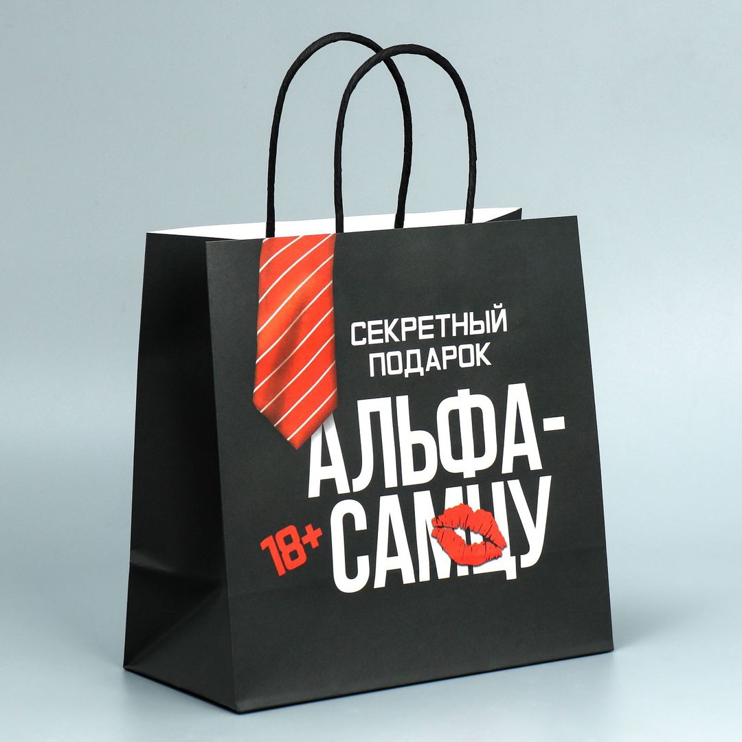 Подарочный пакет Альфа (22 х 22 х 11 см)