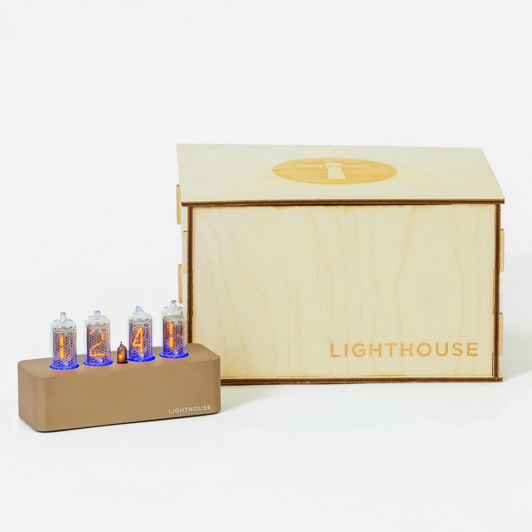Ламповые часы Lighthouse 1.0 Brown