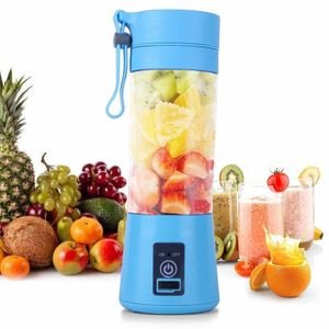 Портативный USB Миксер Juice cup (Голубой)