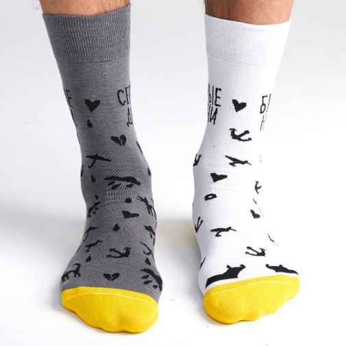 Носки Белые ночи, серые дни Носки Белые ночи, серые дни