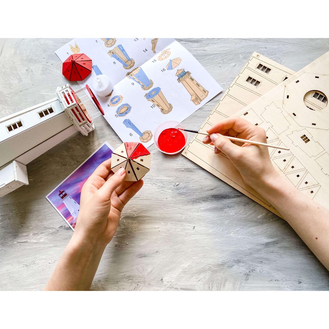 Модель сборная Маяк Пеггис ков (Канада) Модель сборная Маяк Пеггис ков (Канада)