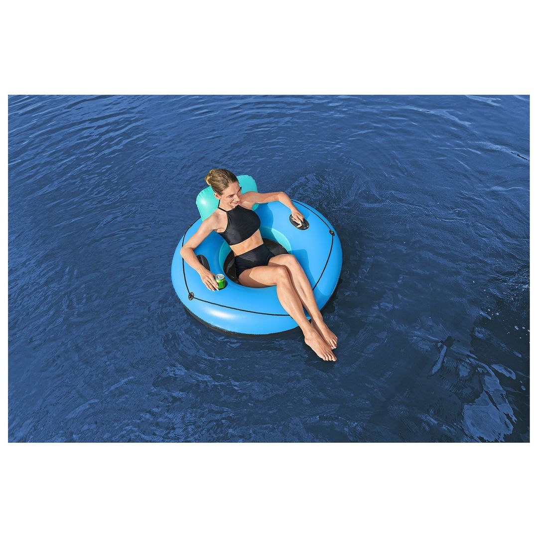 Круг-кресло для плавания с подстаканником (d=119 см)