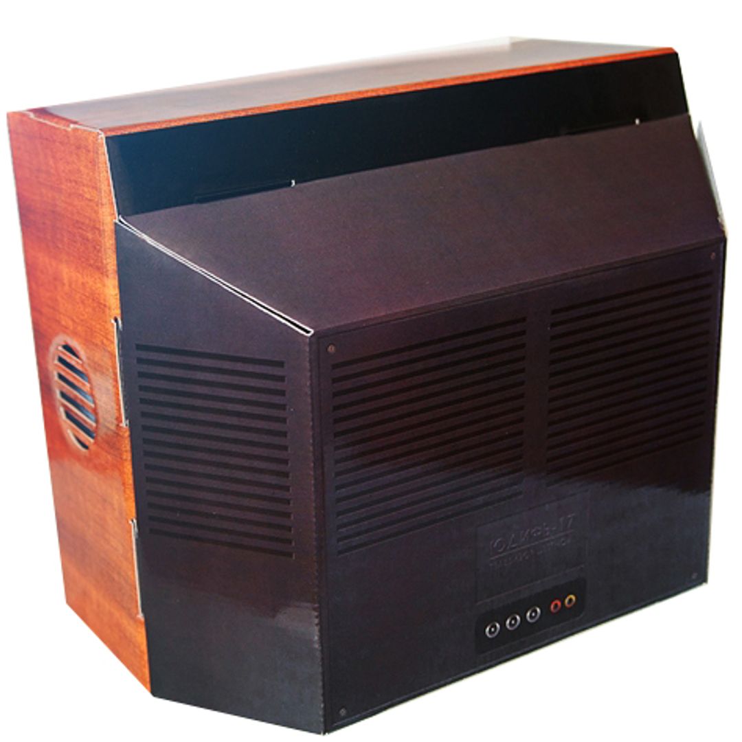 Картонный телевизор ЮДИФЬ-17 Картонный телевизор ЮДИФЬ-17