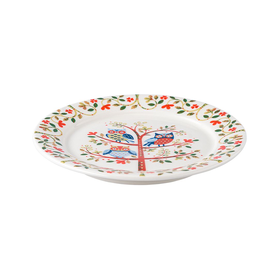 Набор тарелок Owl из коллекции Birds of Paradise (Ø18 см)