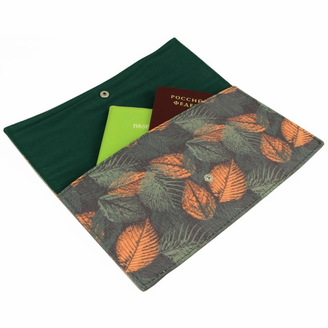 Конверт для путешествий Autumn Leaves С документами