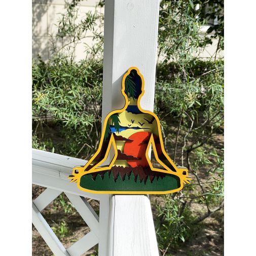 Панно Йога Намасте