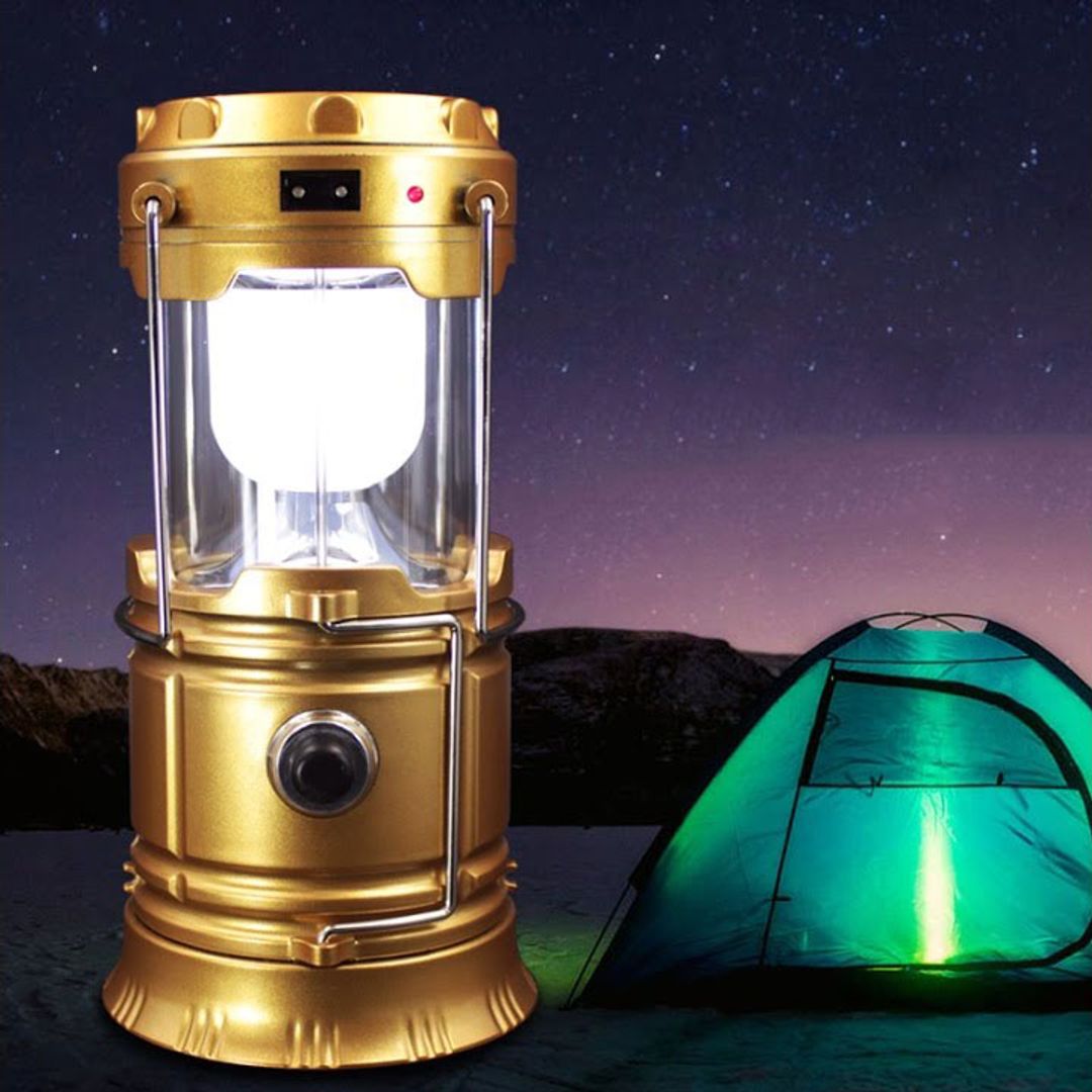 Solar camping shop lamp