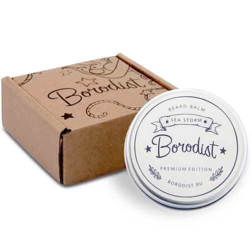 Бальзам для бороды Borodist Premium Sea Storm Бальзам для бороды Borodist Premium Sea Storm