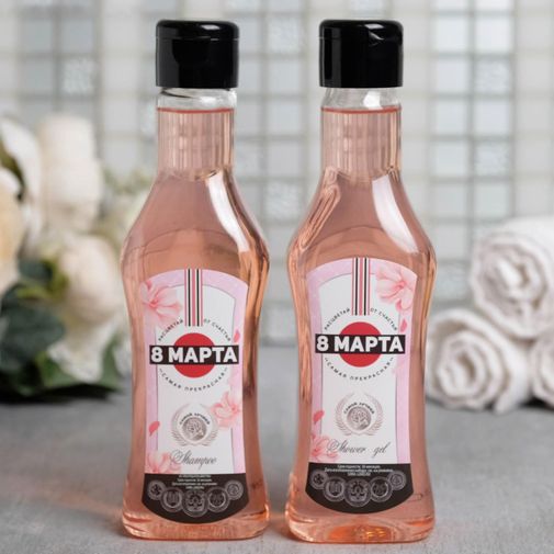 Подарочный набор Мартини (гель для душа и шампунь) Подарочный набор Мартини (гель для душа и шампунь)