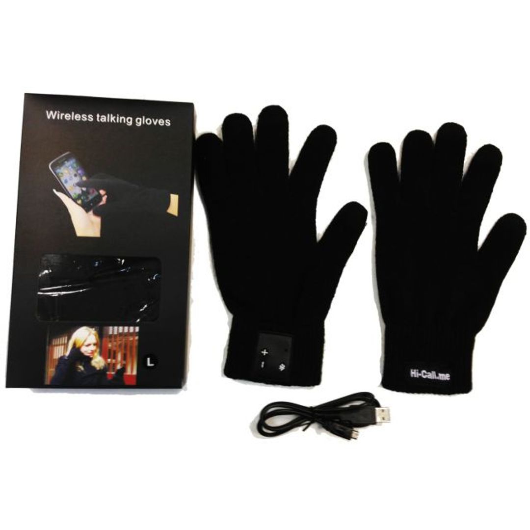 Сенсорные Bluetooth перчатки Гарнитура Мужские