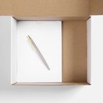 Подарочный набор Планы на счастье (белый с золотистым) Подарочный набор Планы на счастье (белый с золотистым)