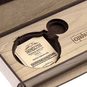 Флешка Cryptex Compass Lock в деревянной шкатулке 64 Гб
