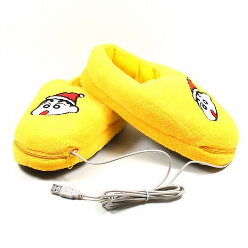 Тапочки с подогревом от USB Желтые Тапочки с подогревом от USB Желтые