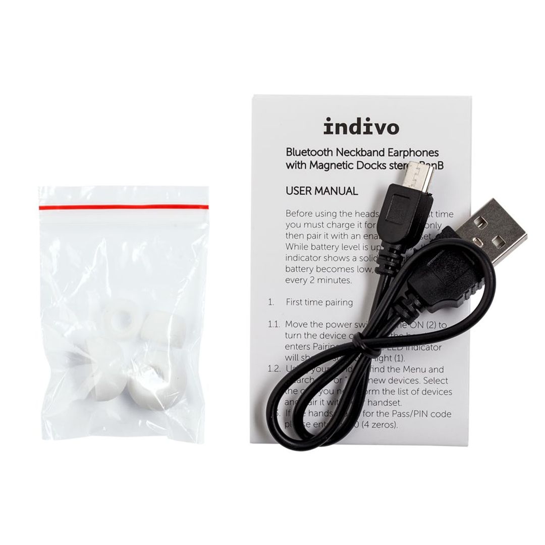 Bluetooth наушники stereoBand (Черные)