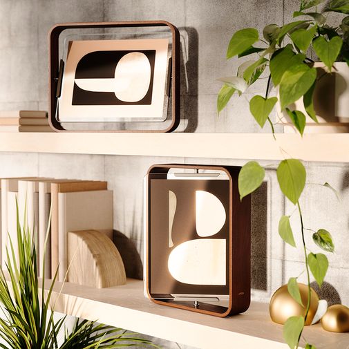 Фоторамка двухсторонняя Bellwood орех (26х31 см)