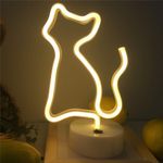 Неоновый светильник Кошка Неоновый светильник Кошка
