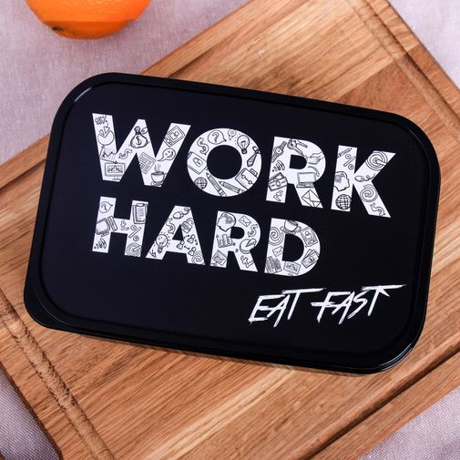 Ланч-бокс Work hard (1.2 л) Ланч-бокс Work hard (1.2 л)