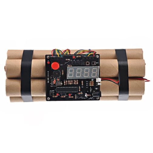 Будильник Чака Норриса Динамит