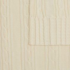 Плед Remitt (молочный)