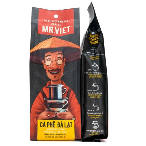 Кофе молотый Mr.Viet Ca Phe Dalat (250 г) Кофе молотый Mr.Viet Ca Phe Dalat (250 г)