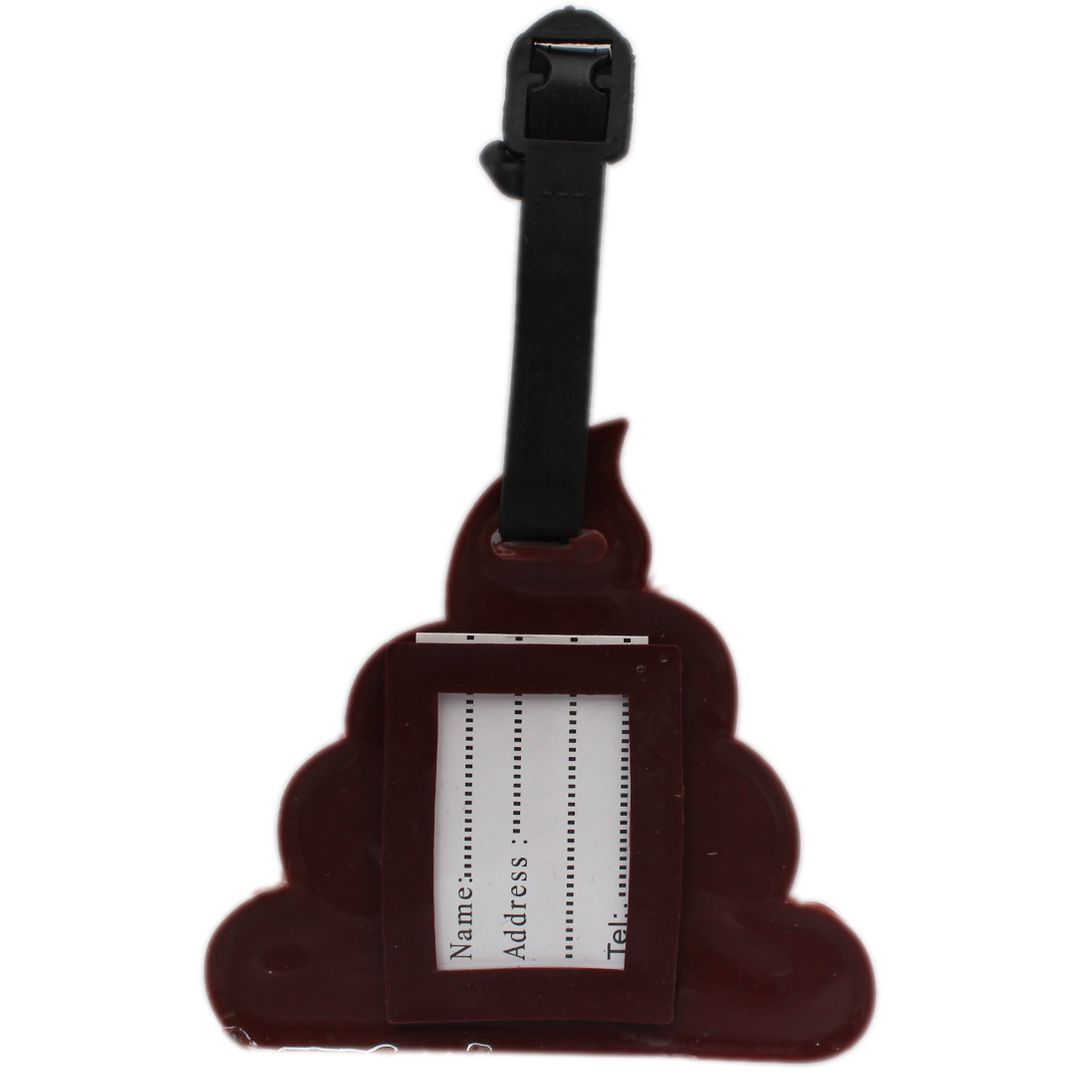 Бирка для багажа Emoji Какашка Бирка для багажа Emoji Какашка