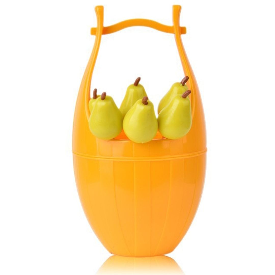 Шпажки для канапе в корзинке Груши (6 шт.) Шпажки для канапе в корзинке Груши (6 шт.)