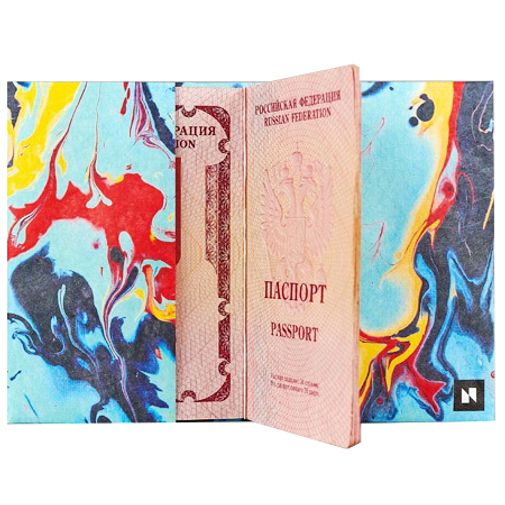 Обложка для паспорта New wallet New Woodstock Обложка для паспорта New wallet New Woodstock