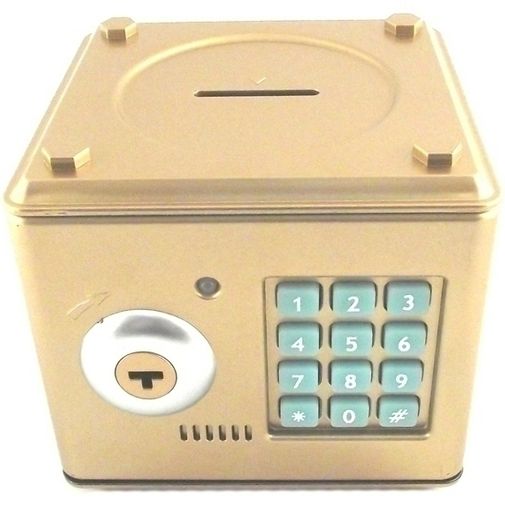 Копилка Сейф (Золотистый)