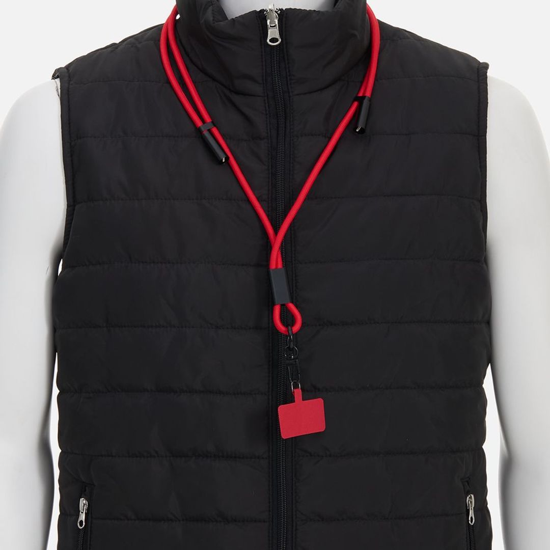 Кабель-ланьярд energyFlex Power Delivery 60 Вт (красный)