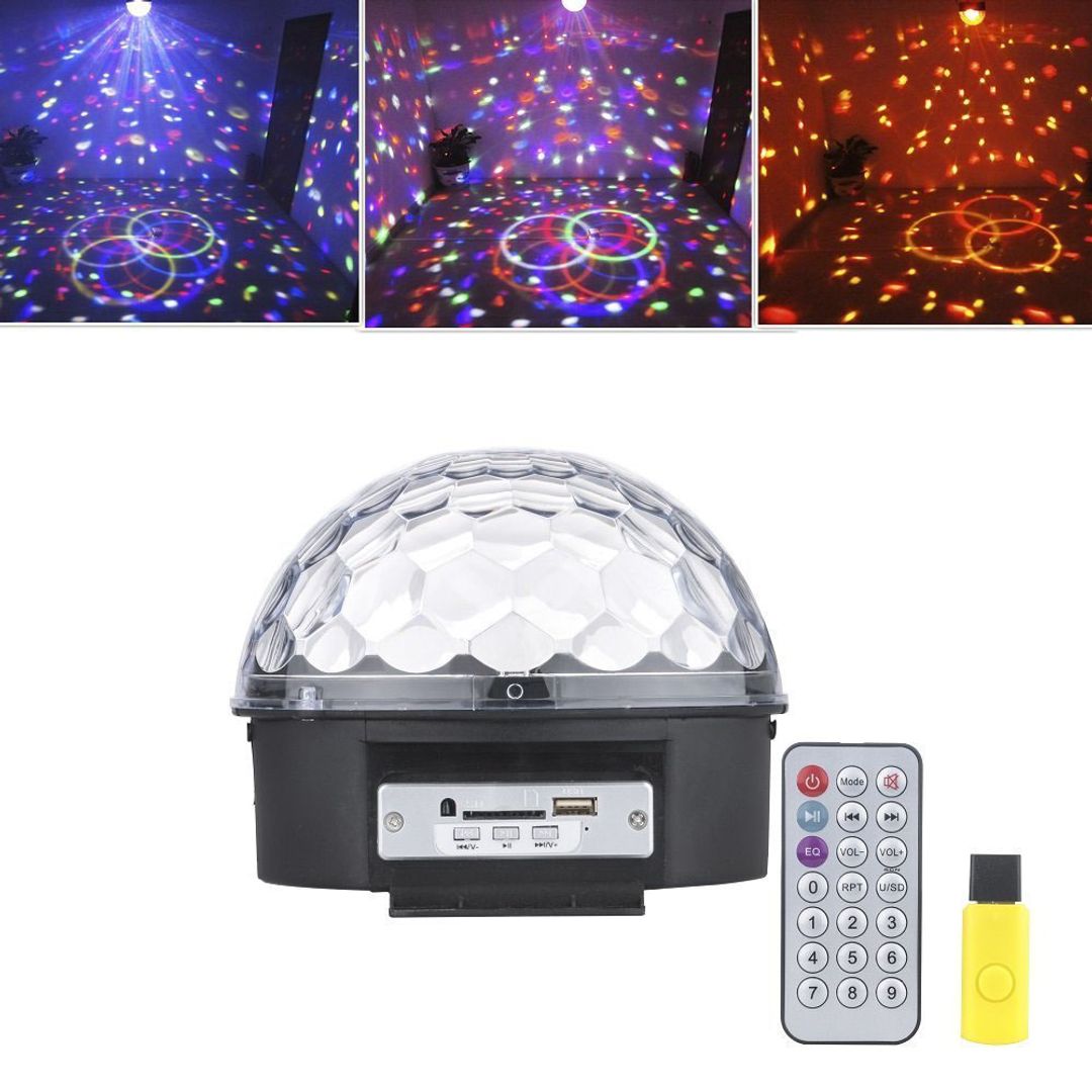 Светодиодный дискошар с динамиком Led magic ball light