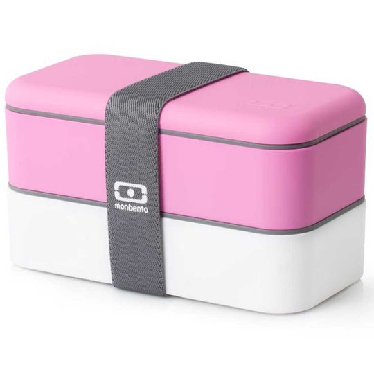 Ланч-бокс Monbento Original (Розовый с белым)