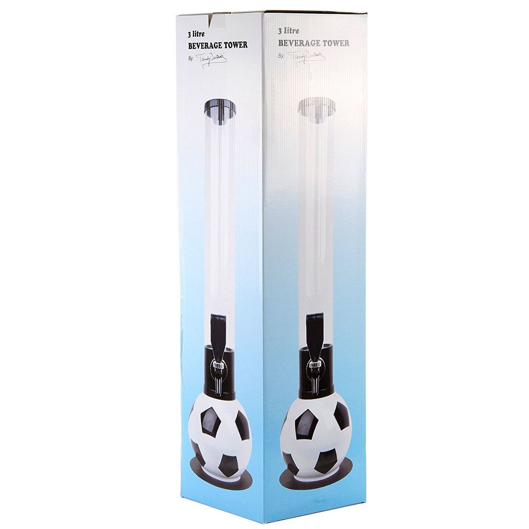 Пивная башня Футбольный мяч в упаковке Пивная башня Футбольный мяч в упаковке