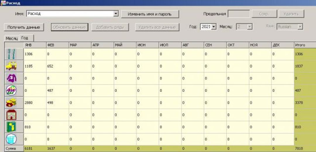 Калькулятор учета расходов MT4080 Калькулятор учета расходов MT4080