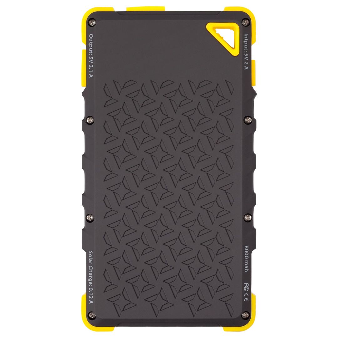 Внешний аккумулятор с солнечной батареей Uniscend Outdoor (8000 мАч)