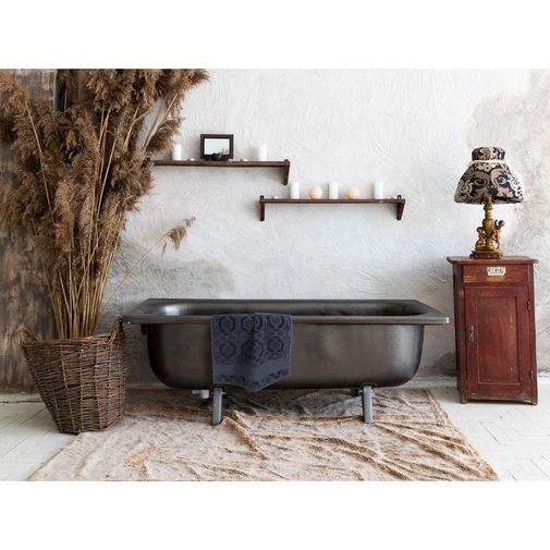 Полотенце Velin, большое (темно-серый)