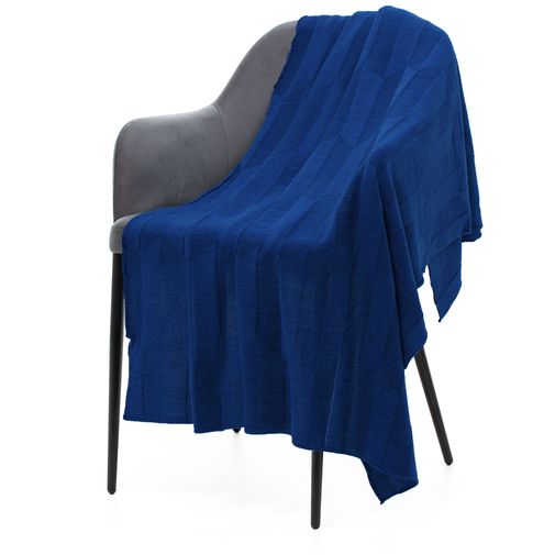 Плед Rombus (Темно-синий (кобальт)) Плед Rombus (Темно-синий (кобальт))