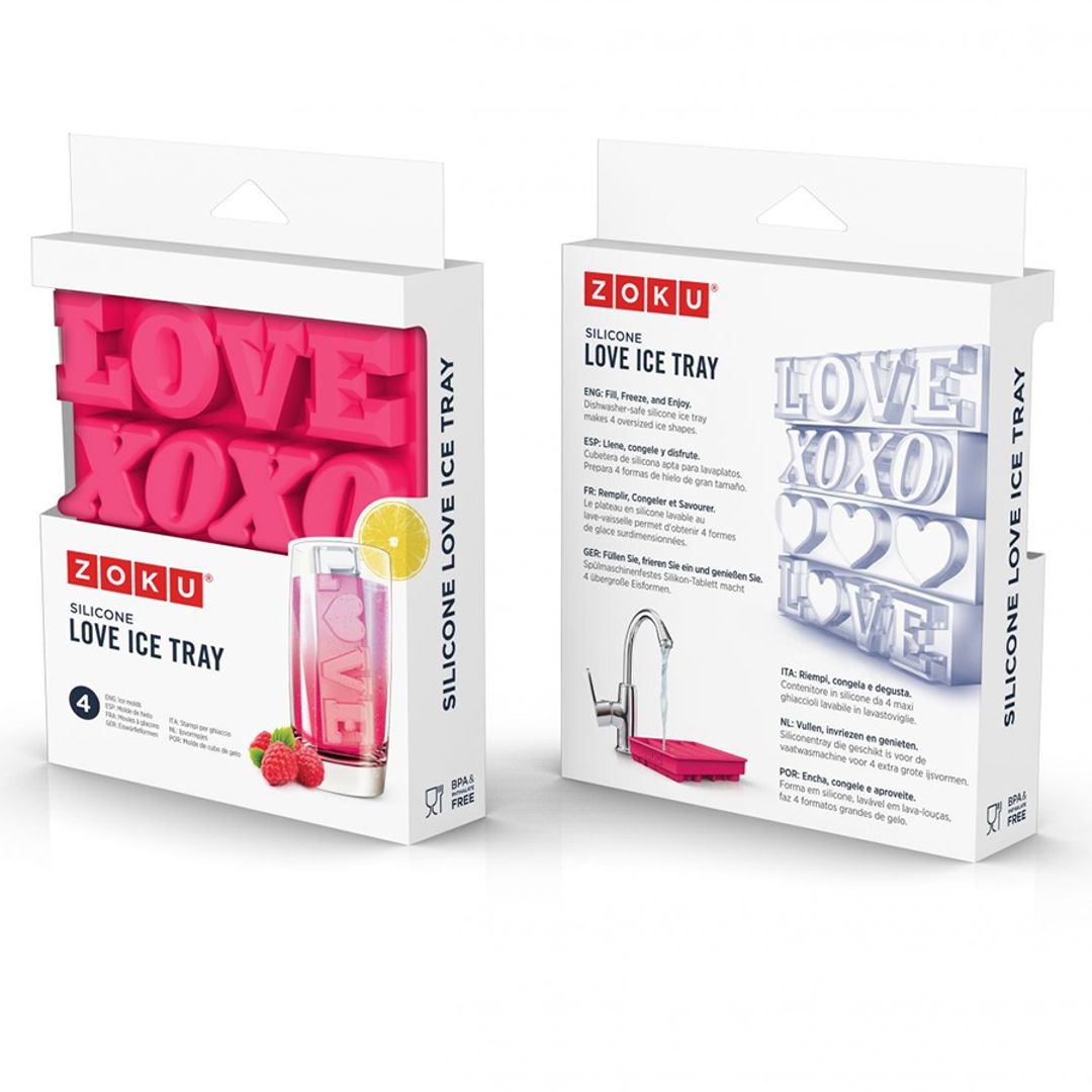 Форма для льда Love