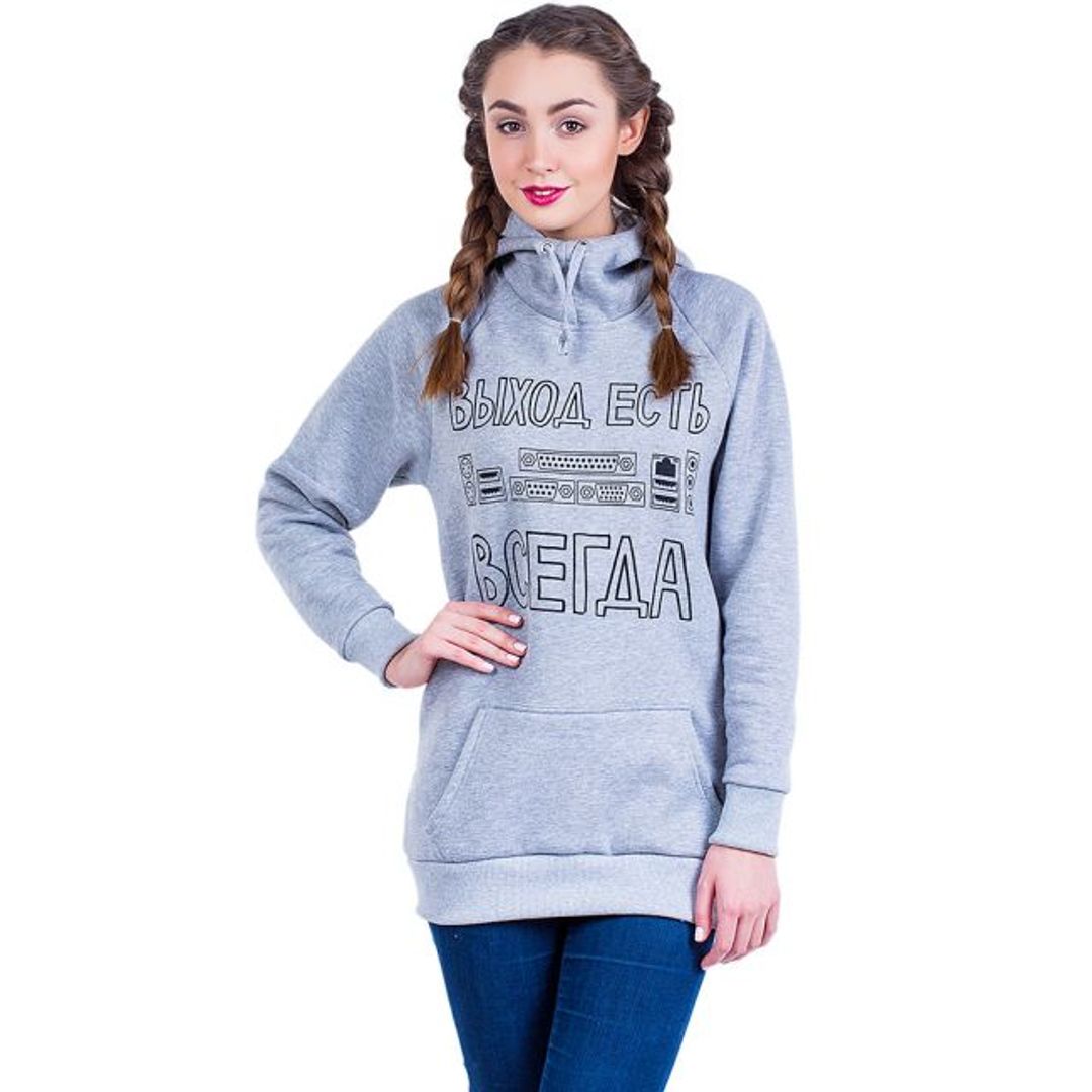 Толстовка Выход есть всегда (женская)