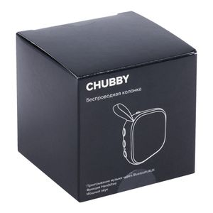 Беспроводная колонка Chubby (синий)