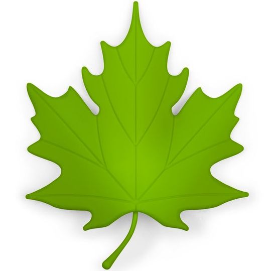 Стоппер для двери Кленовый лист Loose Leaf (Зеленый)