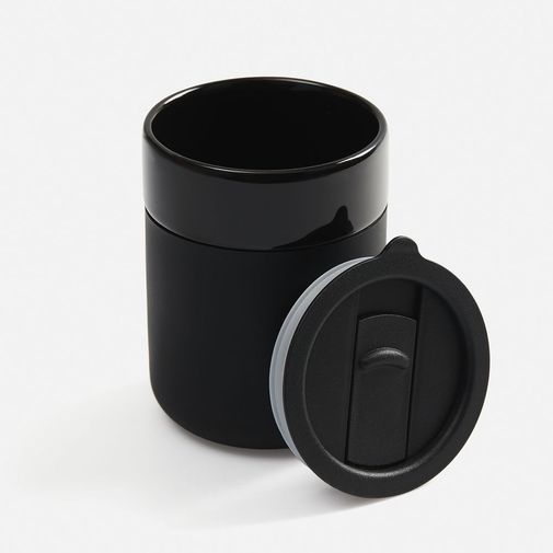 Кружка Nabo с силиконовым держателем (черный) Кружка Nabo с силиконовым держателем (черный)