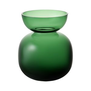 Ваза Florum, 20 см, изумрудная