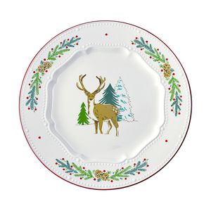 Набор из четырех тарелок Nordic winter из коллекции New Year Essential, 23 см