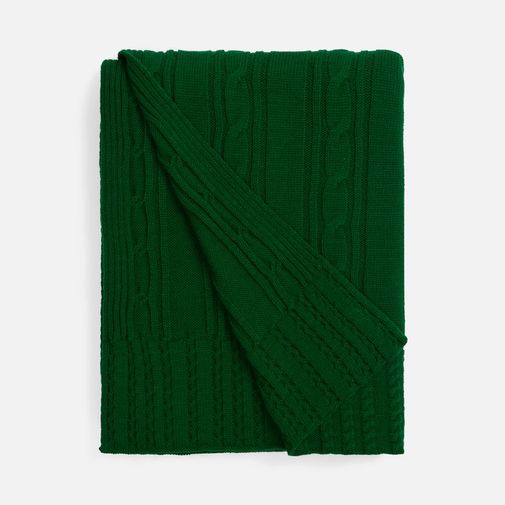 Плед Remitt (глубокий зеленый))